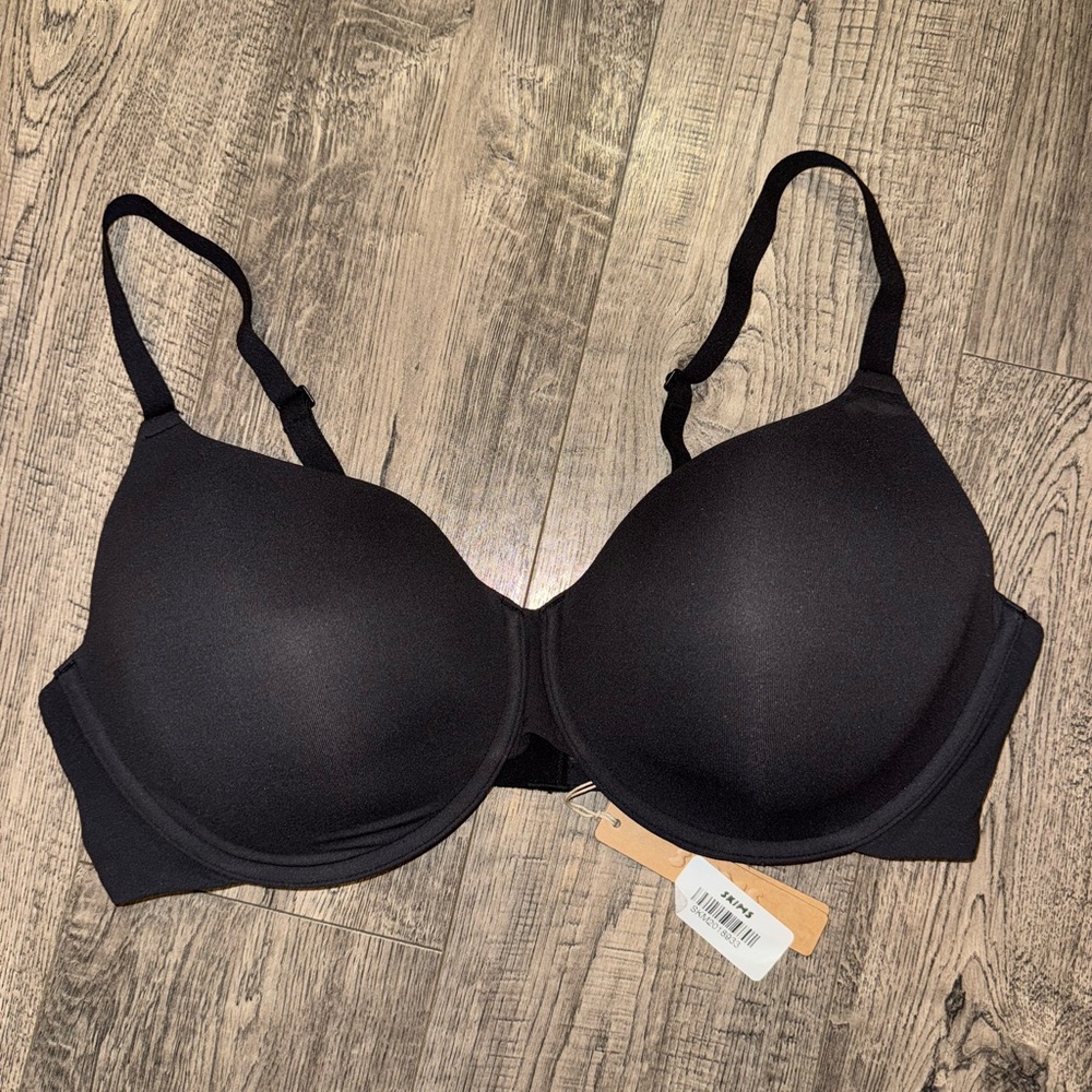 NWT Skims T-Shirt Bra 40C Onyx